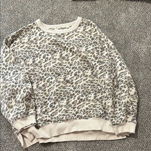 Leopard Print Sweatshirt